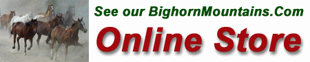 BighornMountains.Com Online Store